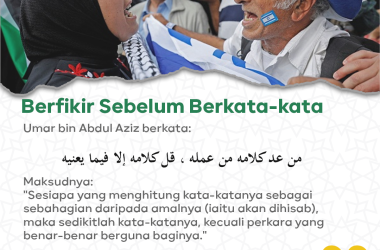 Berfikir Sebelum Berkata-kata