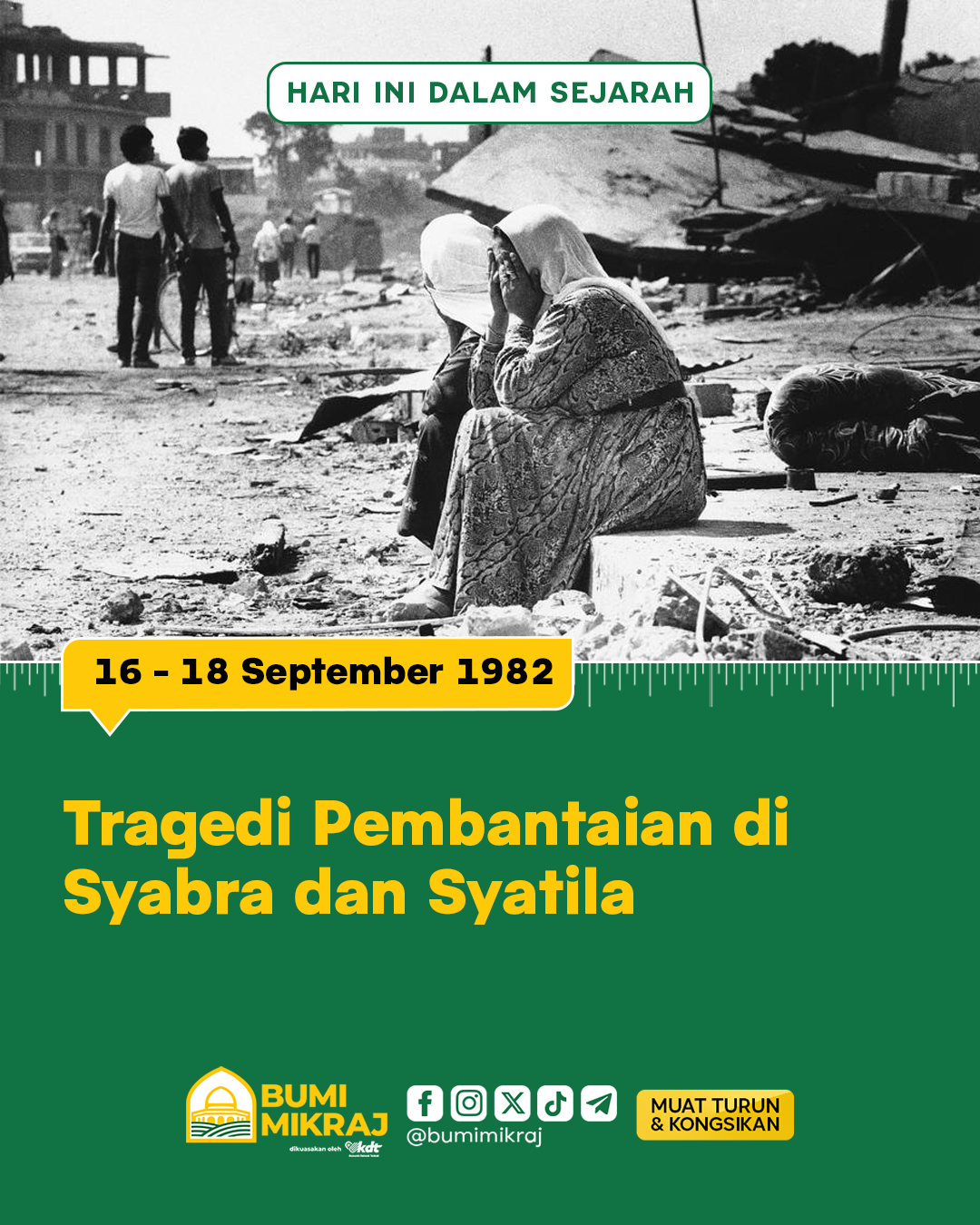 Tragedi Pembantaian di Syabra dan Syatila